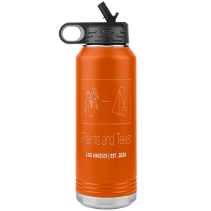 Plants + Teas Water Bottle (insulated)