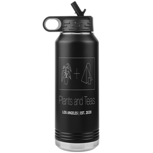 Plants + Teas Water Bottle (insulated)