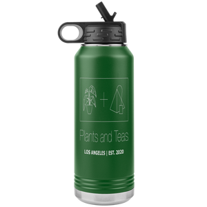 Plants + Teas Water Bottle (insulated)