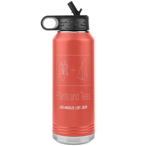 Plants + Teas Water Bottle (insulated)