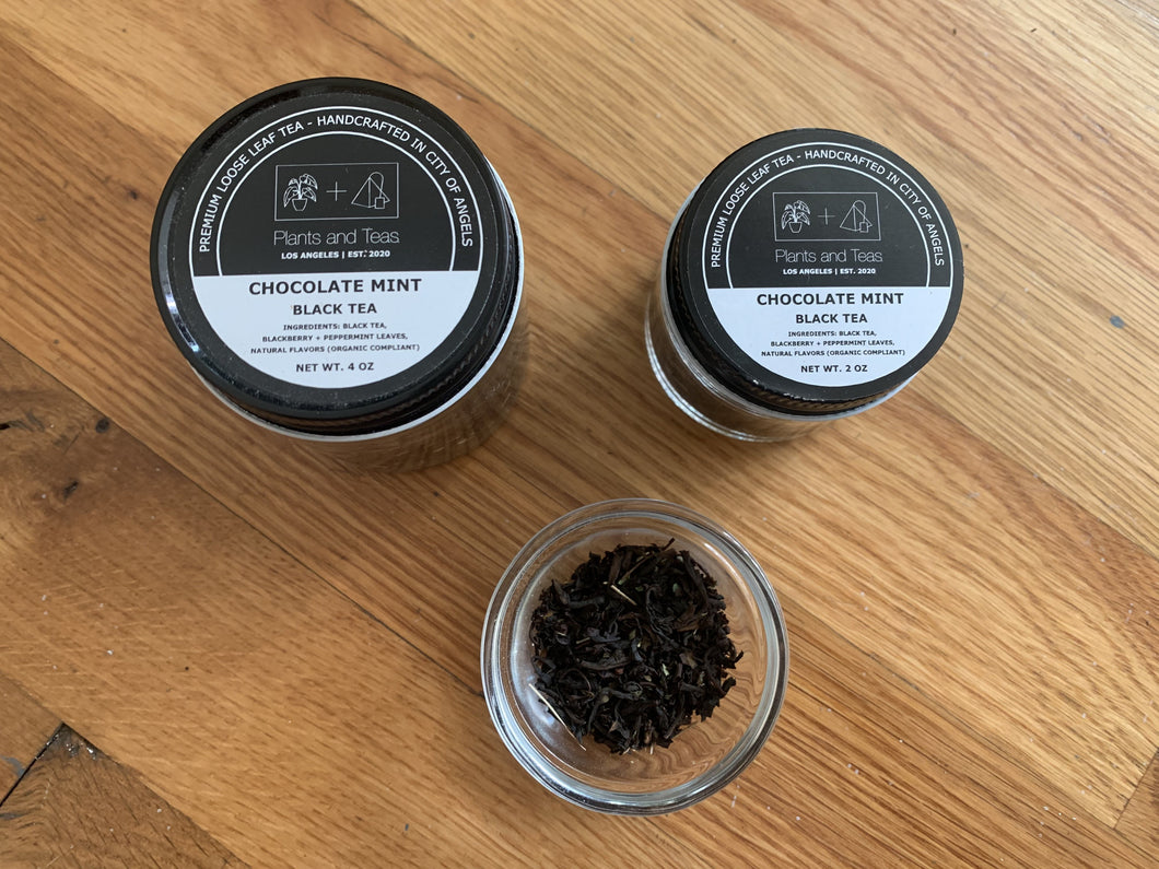 Organic Chocolate Mint Black Tea