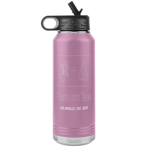 Plants + Teas Water Bottle (insulated)