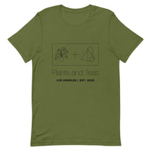 Load image into Gallery viewer, Plants + Teas T-Shirt (unisex)