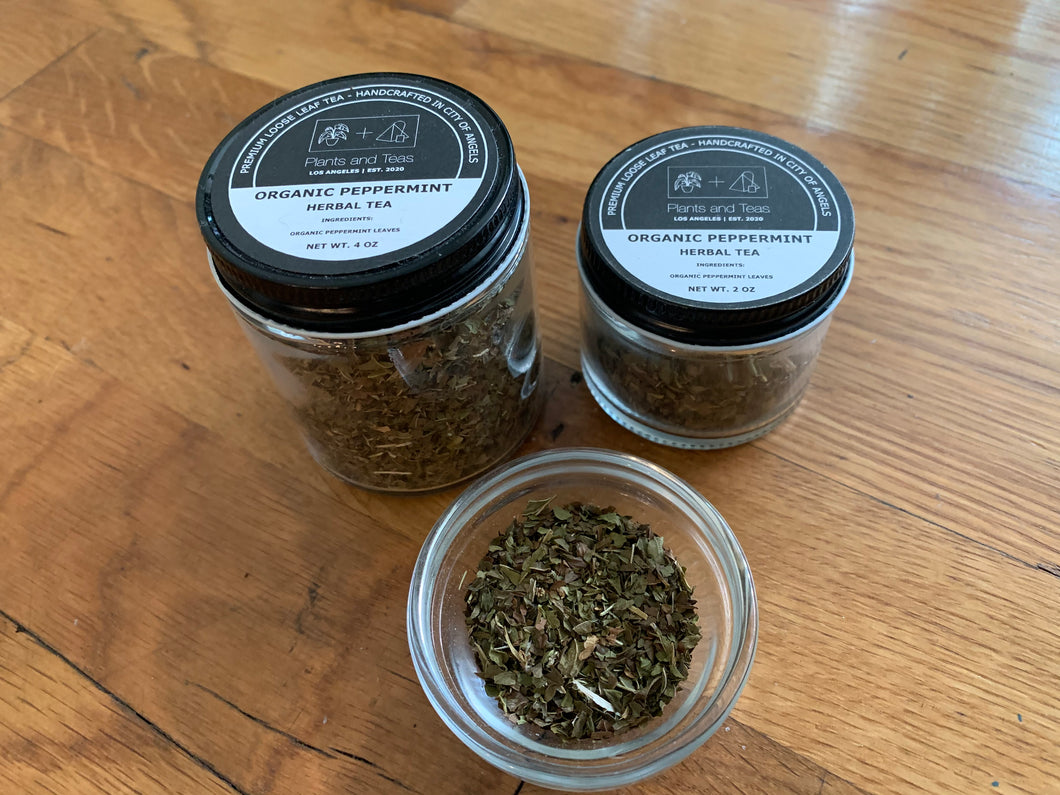 Organic Peppermint Herbal Tea