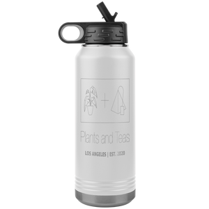 Plants + Teas Water Bottle (insulated)