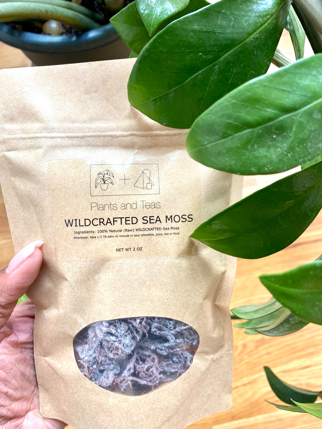 100% Wildcrafted Purple Sea Moss (dried)