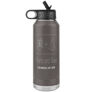 Plants + Teas Water Bottle (insulated)