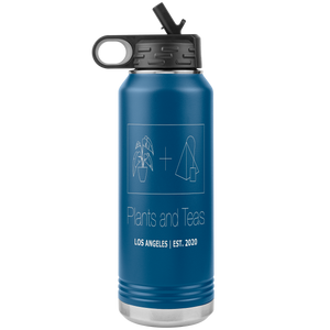 Plants + Teas Water Bottle (insulated)