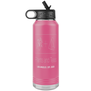 Plants + Teas Water Bottle (insulated)